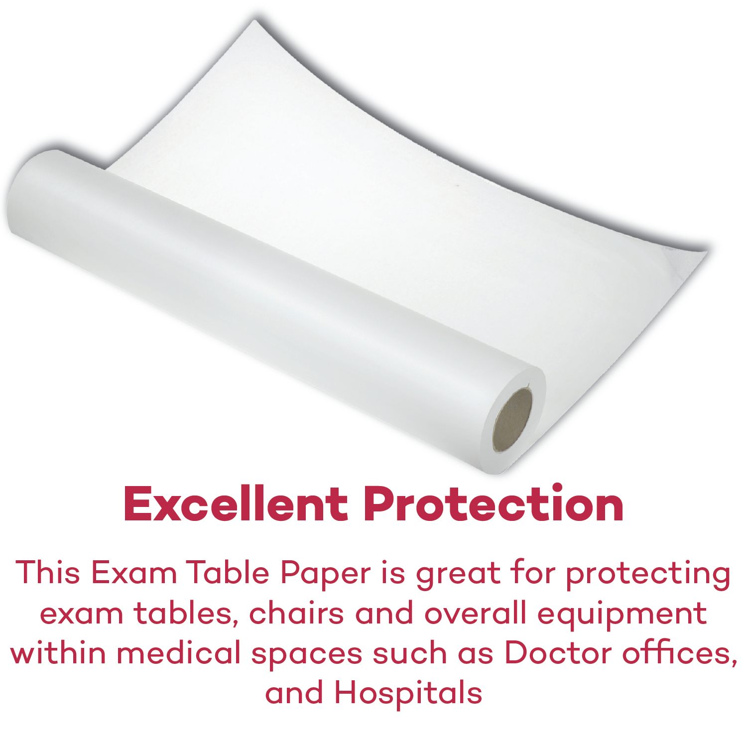 Dealmed Exam Table Paper 21” X 225' - Disposable, Smooth Paper for Medical  Offices, Patternmaking, Tracing and More (12 Rolls) 